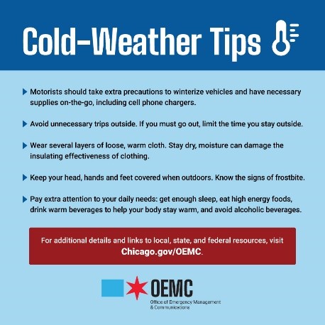 COLD weather tips